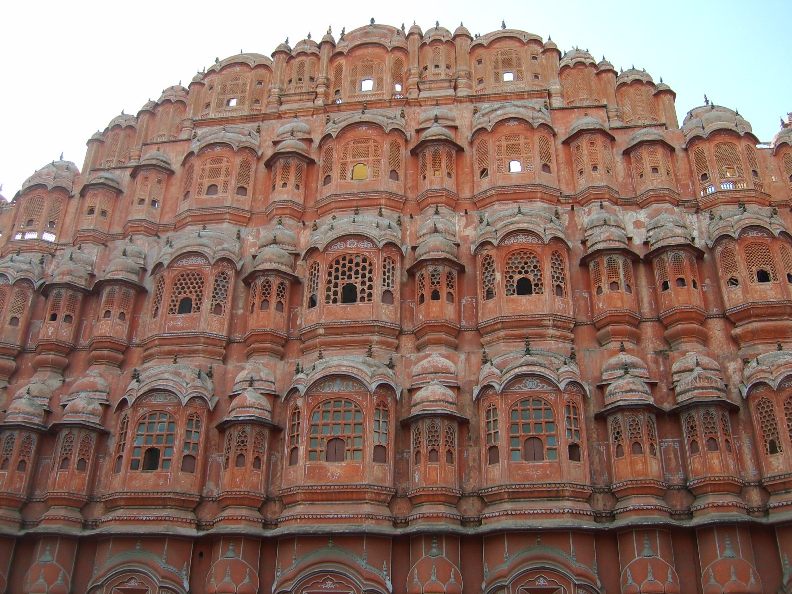 The pink city of Jaipur
