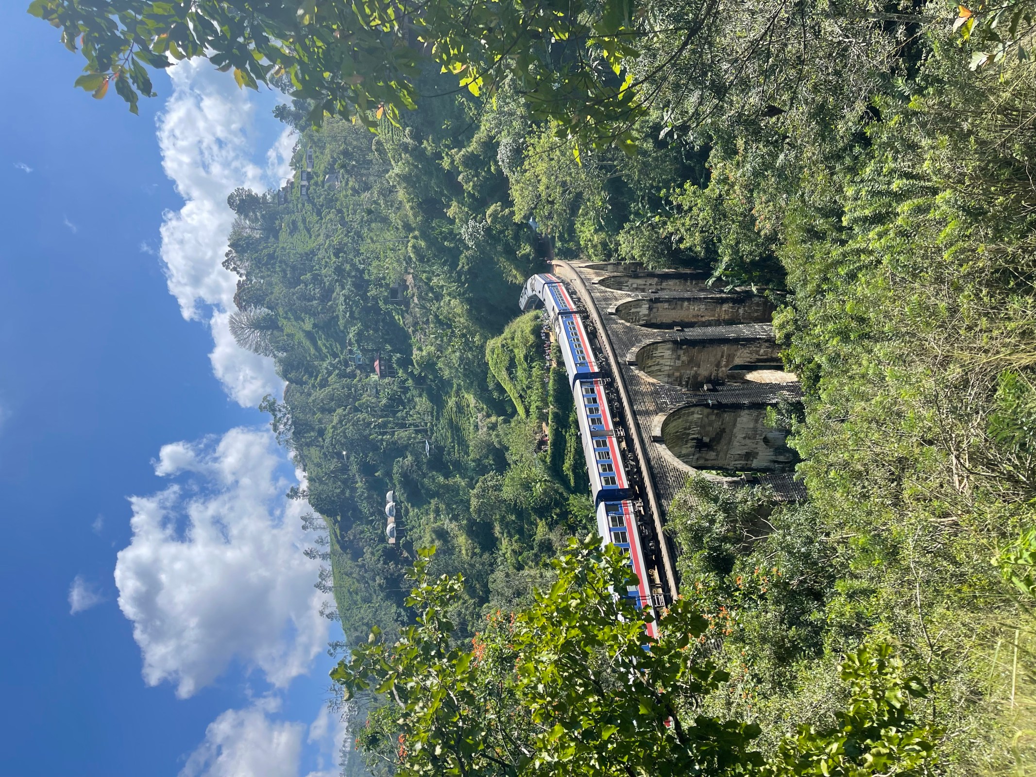 Train ride through Sri Lanka’s tea country